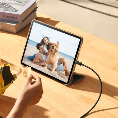 Кабель Baseus Tungsten Gold Fast Charging Data Cable Type-C to Type-C 240W 3m Black