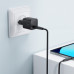 Мережевий зарядний пристрій ACEFAST A118 PD30W mini GaN USB-C fast charger set (P16) Black