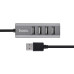 USB-хаб HOCO HB1 4USB Line machine Tarnish