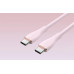 Кабель Vention USB 2.0 C Male to C Male 5A Cable 1M Pink Silicone Type (TAWPF) Кабель Vention USB 2.0 C Male to C Male 5A Cable 1M Pink Silicone Type (TAWPF)