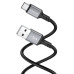 Кабель BOROFONE BX83 Type-C Famous silicone charging data cable Black
