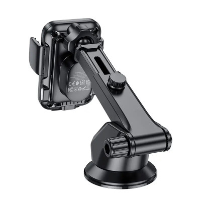 Автотримач для телефона з БЗП HOCO HW11 Jenny three-axis linkage wireless fast charging car holder(center console) Black Автотримач для телефона з БЗП HOCO HW11 Jenny three-axis linkage wireless fast charging car holder(center console) Black