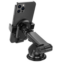 Автотримач для телефона BOROFONE BH39 Amazing bay one touch center console car holder Black Автотримач для телефона BOROFONE BH39 Amazing bay one touch center console car holder Black