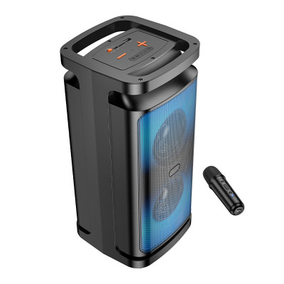 Портативна колонка BOROFONE BP25 Vida BT speaker with microphone, 10W * 2, Black