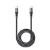 Кабель HOCO X50 Type-C to Type-C Exquisito 100W charging data cable(L=2M) Black Кабель HOCO X50 Type-C to Type-C Exquisito 100W charging data cable(L=2M) Black