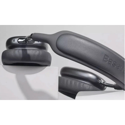 Бездротові накладні навушники Baseus Bowie H2 Noise-Cancelling Wireless Headphone Grey