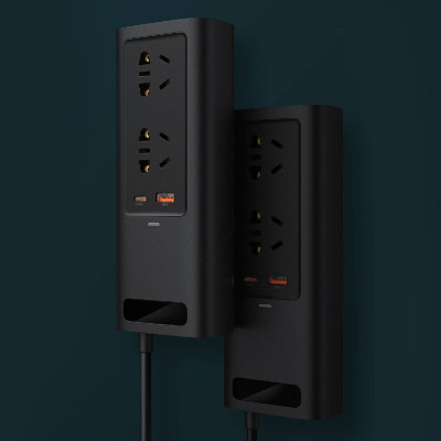 Автомобільний інвертор Baseus In-car Inverter 150W (220V CN/EU) Black Автомобільний інвертор Baseus In-car Inverter 150W (220V CN/EU) Black