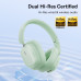 Бездротові накладні навушники Baseus Bowie H1i Noise-Cancellation Wireless Headphones Natural Green