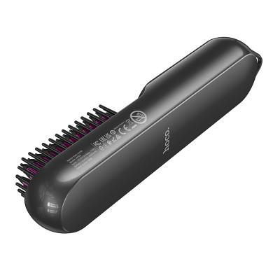 Гребінець для випрямлення волосся HOCO HP45 Heating straight hair comb Gray
