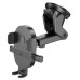 Автотримач для телефона HOCO H19 Mighty one-button car holder(center console) Black Автотримач для телефона HOCO H19 Mighty one-button car holder(center console) Black