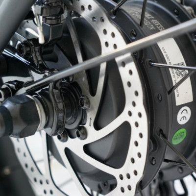 Електровелосипед OKAI EBF10 Black 20*3', 350W, 10,4Ah, 64km, 25km\h, NFC, App, 28kg