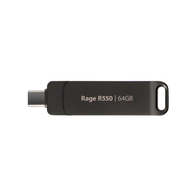 Флеш-накопичувач Patriot USB 3.2 Gen 1 Rage R550 64GB Type-A+C