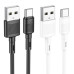 Кабель HOCO X83 USB to Type-C 3A, 1m, PVC, PVC connectors, White Кабель HOCO X83 USB to Type-C 3A, 1m, PVC, PVC connectors, White