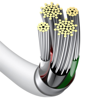 Кабель Baseus Superior Series Fast Charging Data Cable USB to iP 2.4A 2m White Кабель Baseus Superior Series Fast Charging Data Cable USB to iP 2.4A 2m White