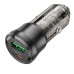 Автомобільний зарядний пристрій BOROFONE BZ25 Journey PD38W(1C1A) car charger Transparent Black Автомобільний зарядний пристрій BOROFONE BZ25 Journey PD38W(1C1A) car charger Transparent Black