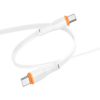 Кабель BOROFONE BX118 Esplendido 60W charging data cable C to C White Кабель BOROFONE BX118 Esplendido 60W charging data cable C to C White