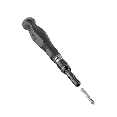 Набір викруток HOCO UT10 32-in-1 screwdriver set gray and black Набір викруток HOCO UT10 32-in-1 screwdriver set gray and black
