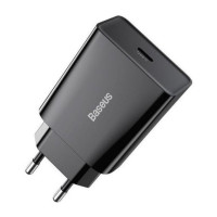 Мережевий зарядний пристрій Baseus Speed Mini Quick Charger 1C 20W EU Black Мережевий зарядний пристрій Baseus Speed Mini Quick Charger 1C 20W EU Black