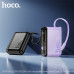 Зовнішній акумулятор HOCO J139 Hero 22.5W+PD20W fully compatible power bank(Type-C)(10000mAh) Purple
