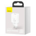 Мережевий зарядний пристрій Baseus Super Si quick charger IC 30W EU White