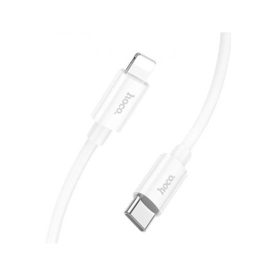 Кабель HOCO X87 Magic silicone PD charging data cable for iP White Кабель HOCO X87 Magic silicone PD charging data cable for iP White