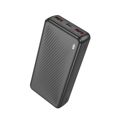 Зовнішній акумулятор BOROFONE BJ56A Graceful 22.5W+PD20W fully compatible power bank (20000mAh) Black Зовнішній акумулятор BOROFONE BJ56A Graceful 22.5W+PD20W fully compatible power bank (20000mAh) Black