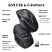 Маніпулятор миша бездротова UGREEN M751 Multi-mode Wireless Mouse Black