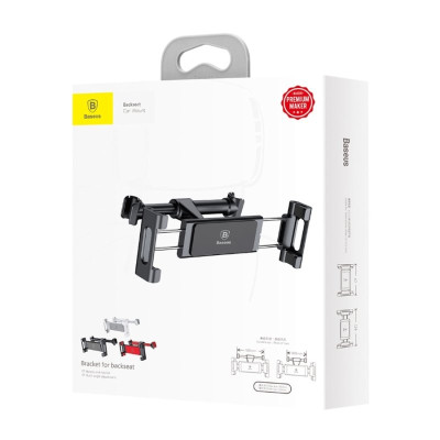 Автотримач для планшета Baseus Back Seat Car Mount Holder Black Автотримач для планшета Baseus Back Seat Car Mount Holder Black