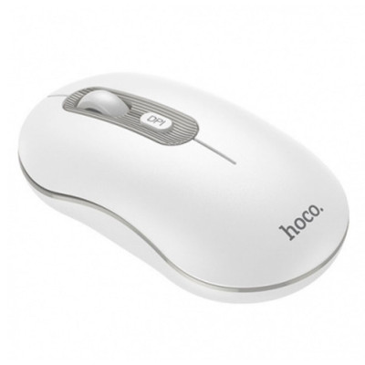 Маніпулятор миша HOCO GM21 Platinum 2.4G business wireless mouse White Gray Маніпулятор миша HOCO GM21 Platinum 2.4G business wireless mouse White Gray