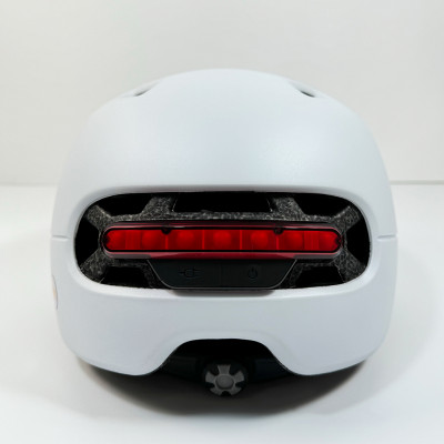 Захисний шолом Livall C20 (M) White (54-58см), сигнал стопів