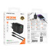Мережевий зарядний пристрій з кабелем BOROFONE BA83A Flare star PD20W+QC3.0 charger set(C to iP) Black Мережевий зарядний пристрій з кабелем BOROFONE BA83A Flare star PD20W+QC3.0 charger set(C to iP) Black