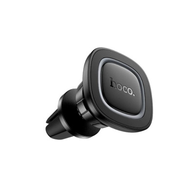 Автотримач для телефона HOCO H72 Crown magnetic car holder (air outlet) Black Metal Gray Автотримач для телефона HOCO H72 Crown magnetic car holder (air outlet) Black Metal Gray