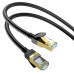 Мережевий кабель HOCO US02 Level pure copper gigabit ethernet cable(L=3M) Black Мережевий кабель HOCO US02 Level pure copper gigabit ethernet cable(L=3M) Black