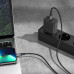 Кабель Hoco X86 iP Spear PD silicone charging data cable Black Кабель Hoco X86 iP Spear PD silicone charging data cable Black
