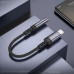Перехідник BOROFONE BV24 Graceful digital audio converter cable Type-C to 3.5mm Metal Grey Перехідник BOROFONE BV24 Graceful digital audio converter cable Type-C to 3.5mm Metal Grey