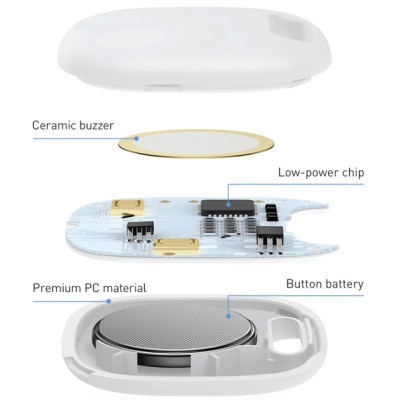 Трекер Baseus T2 Pro Smart Device Tracker White