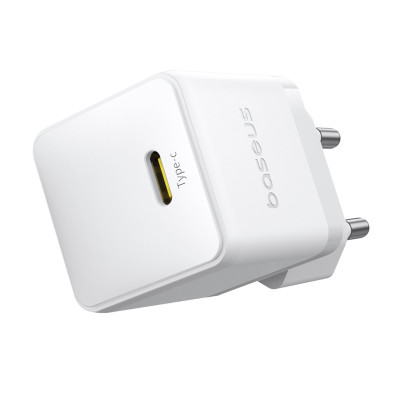 Мережевий зарядний пристрій Baseus Palm Fast Charger 1C 20W EU Moon White (with Baseus Mini White Cable USB-C to USB-C 60W (20V/3A) 1m Moon White) Мережевий зарядний пристрій Baseus Palm Fast Charger 1C 20W EU Moon White (with Baseus Mini White Cable USB-C to USB-C 60W (20V/3A) 1m Moon White)