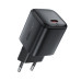 Мережевий зарядний пристрій ACEFAST A136 PD40W mini GaN USB-C fast charger Black