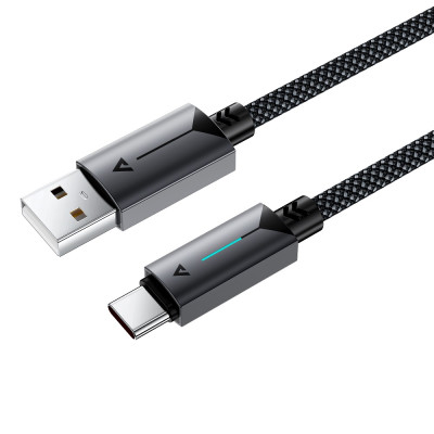 Кабель ACEFAST C19-04 USB-A to USB-C  fast charging data cable Black