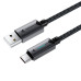Кабель ACEFAST C19-04 USB-A to USB-C  fast charging data cable Black