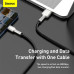 Кабель Baseus Cafule Series Metal Data Cable USB to Type-C 66W 0.25m Black Кабель Baseus Cafule Series Metal Data Cable USB to Type-C 66W 0.25m Black