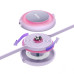 Кабель Baseus Bright Mirror 2 Series Retractable 3-in-1 Fast Charging  Data Cable USB to M+L+C 3.5A 1.1m Purple