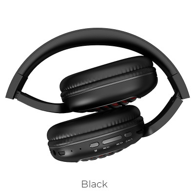 Бездротові накладні навушники HOCO W23 Brilliant sound wireless headphones Black