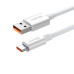 Кабель Baseus Superior Series Fast Charging Data Cable USB to Type-C 100W 1.5m Moon White Кабель Baseus Superior Series Fast Charging Data Cable USB to Type-C 100W 1.5m Moon White