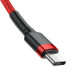 Кабель Baseus Cafule USB Cable Type-C-Type-C 3A 1m Red Кабель Baseus Cafule USB Cable Type-C-Type-C 3A 1m Red