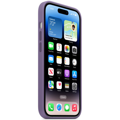 Чохол для смартфона Silicone Full Case AAA MagSafe IC for iPhone 14 Pro Iris Чохол для смартфона Silicone Full Case AAA MagSafe IC for iPhone 14 Pro Iris