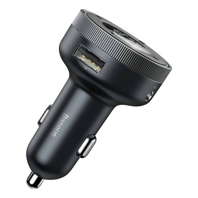 АЗП з FM-модулятором Baseus Enjoy Car Wireless MP3 Charger (Wireless 5.0+5V/3.4A) Black АЗП з FM-модулятором Baseus Enjoy Car Wireless MP3 Charger (Wireless 5.0+5V/3.4A) Black