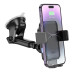 Автотримач для телефона з БЗП HOCO HW9 Climber smart wireless charging car holder Black Gray Автотримач для телефона з БЗП HOCO HW9 Climber smart wireless charging car holder Black Gray