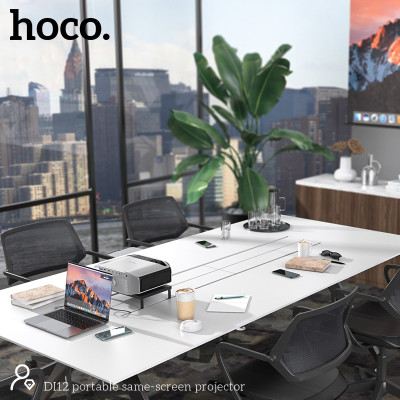 Проектор HOCO DI12 portable same-screen projector Gray