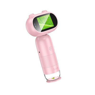Дитячий мікроскоп HOCO DV206 800 mAh Children microscope Pink